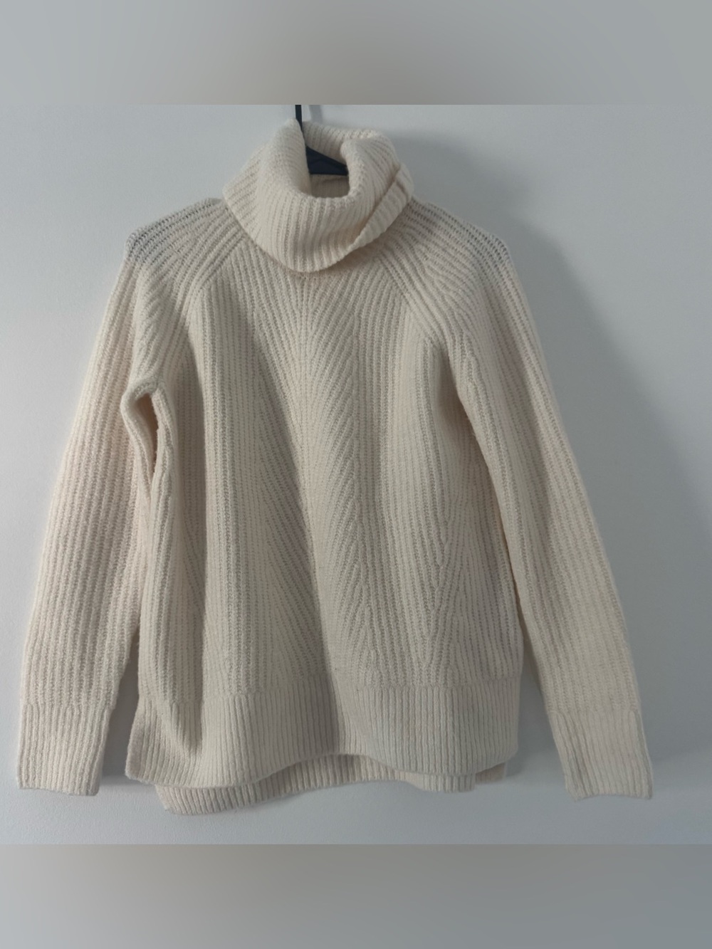 XXS Madewell Ivory Turtleneck Sweater